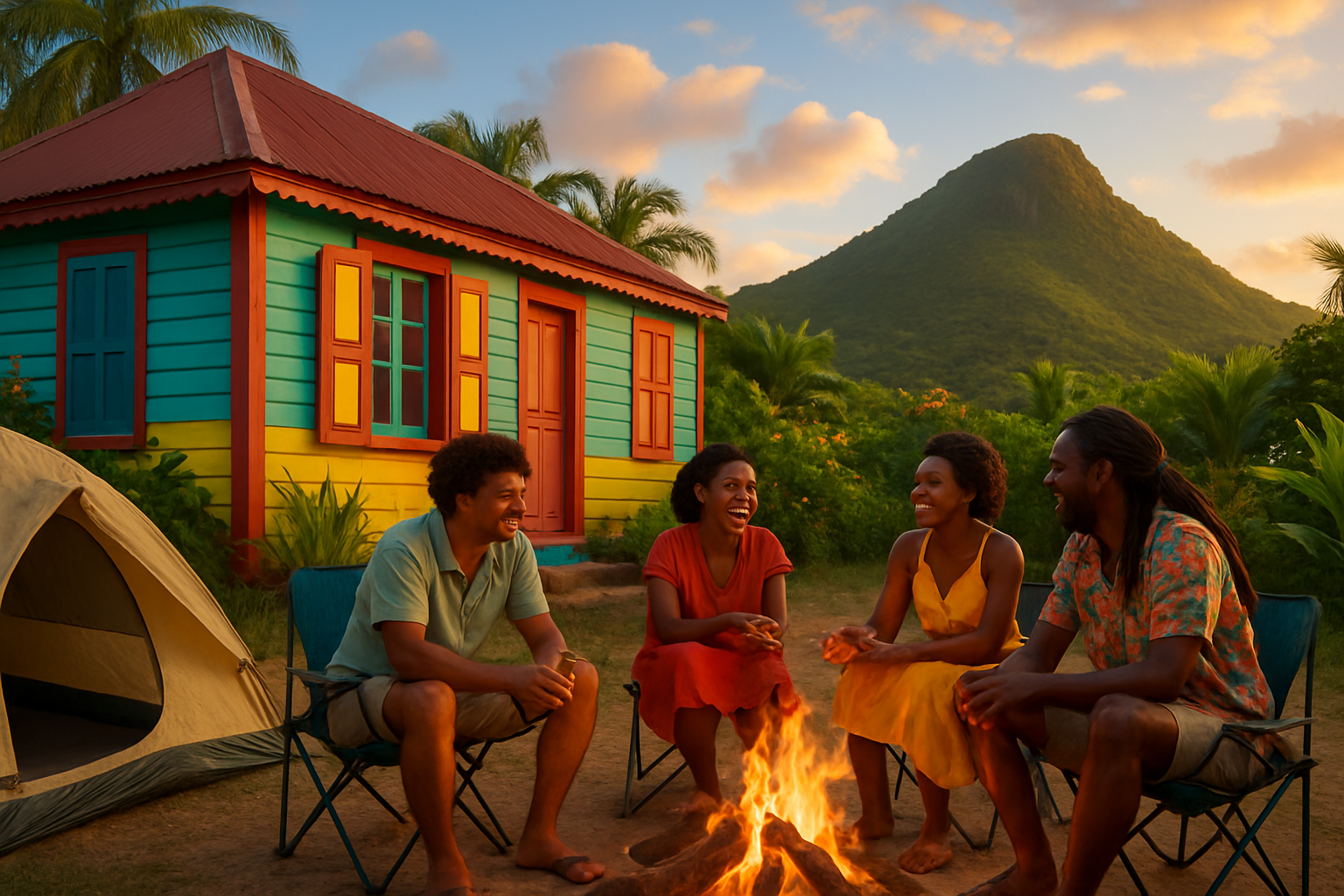 découvrez une aventure unique à saint-barthélemy avec notre bivouac convivial chez l'habitant. partez du mont-dol et plongez dans une expérience authentique au cœur de paysages époustouflants et d'une culture locale enrichissante.