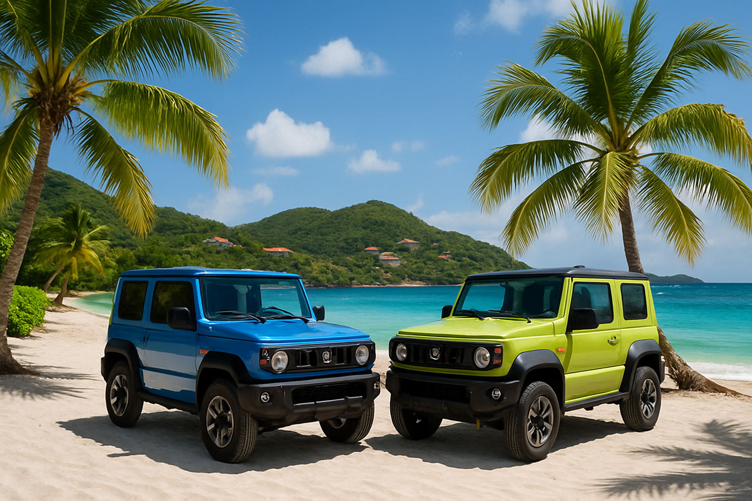 découvrez comment les suzuki jimny sont devenus les stars inattendues de saint-barthélemy, alliant charme et robustesse sur les routes pittoresques de cette île paradisiaque. explorez leur popularité croissante et les expériences uniques qu'ils offrent aux visiteurs.