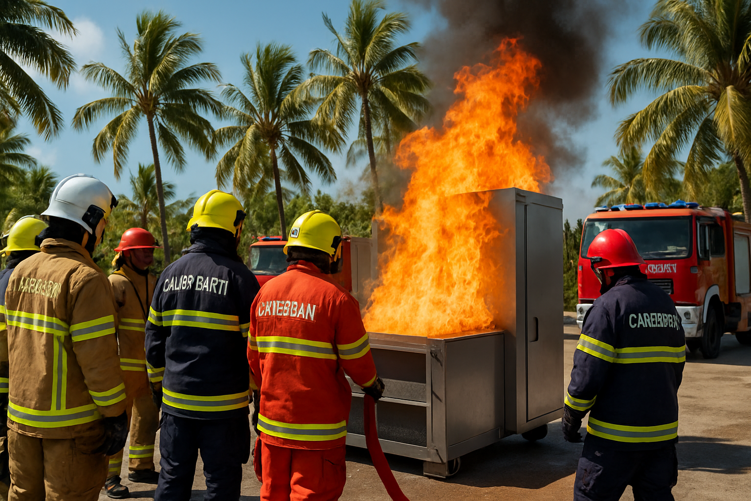 découvrez comment saint-barthélemy innove en déployant un simulateur d'incendie de pointe pour former efficacement ses sapeurs-pompiers et ceux des îles caribéennes. une initiative essentielle pour renforcer la sécurité et la préparation face aux incendies dans la région.