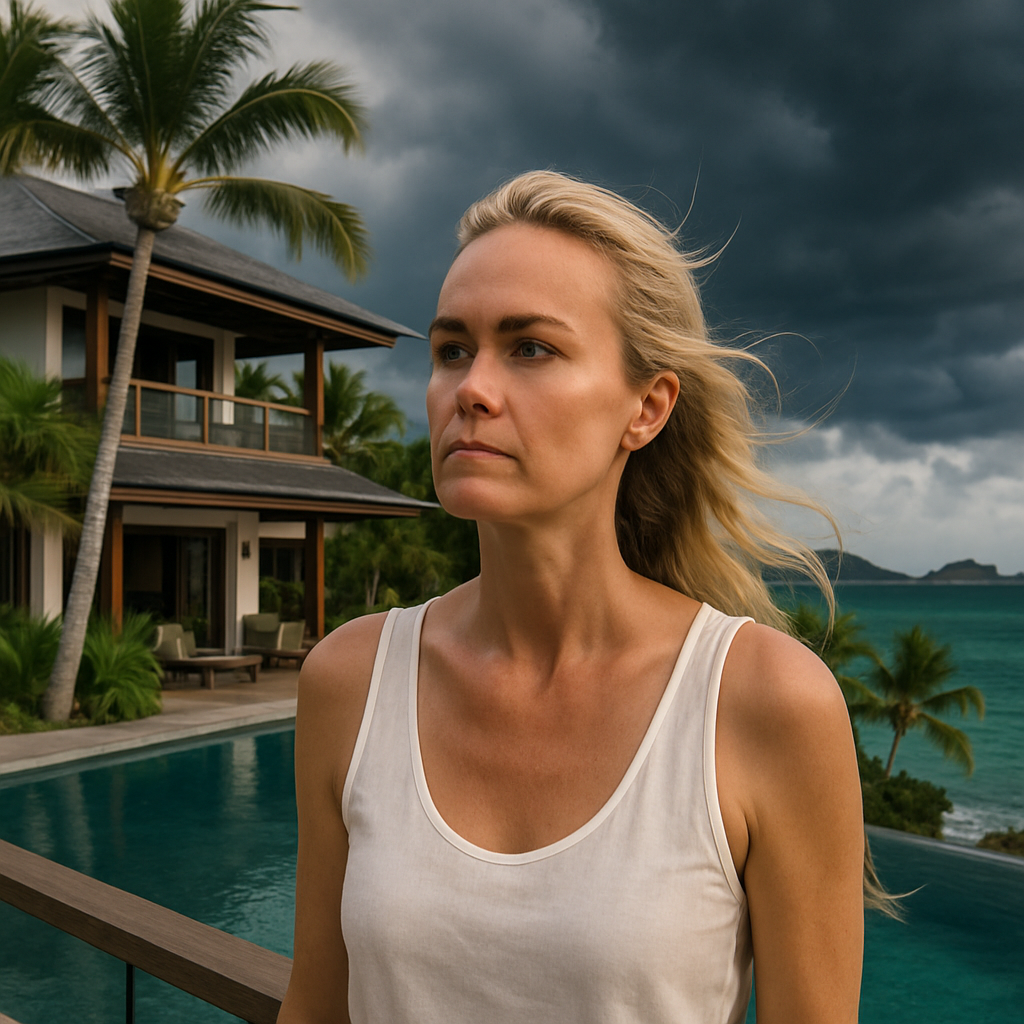 laeticia hallyday passe un été mouvementé à saint-barth, où la tranquillité de la villa jade est bouleversée par divers événements. découvrez les coulisses de ses vacances contrastées sur l'île paradisiaque.