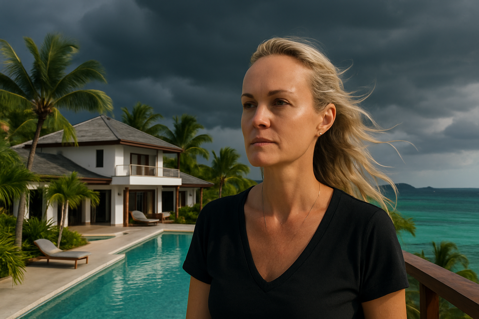 cet été, laeticia hallyday vit des hauts et des bas à saint-barth. entre tranquillité recherchée à la villa jade et imprévus, son séjour s'annonce mouvementé sur l'île paradisiaque.