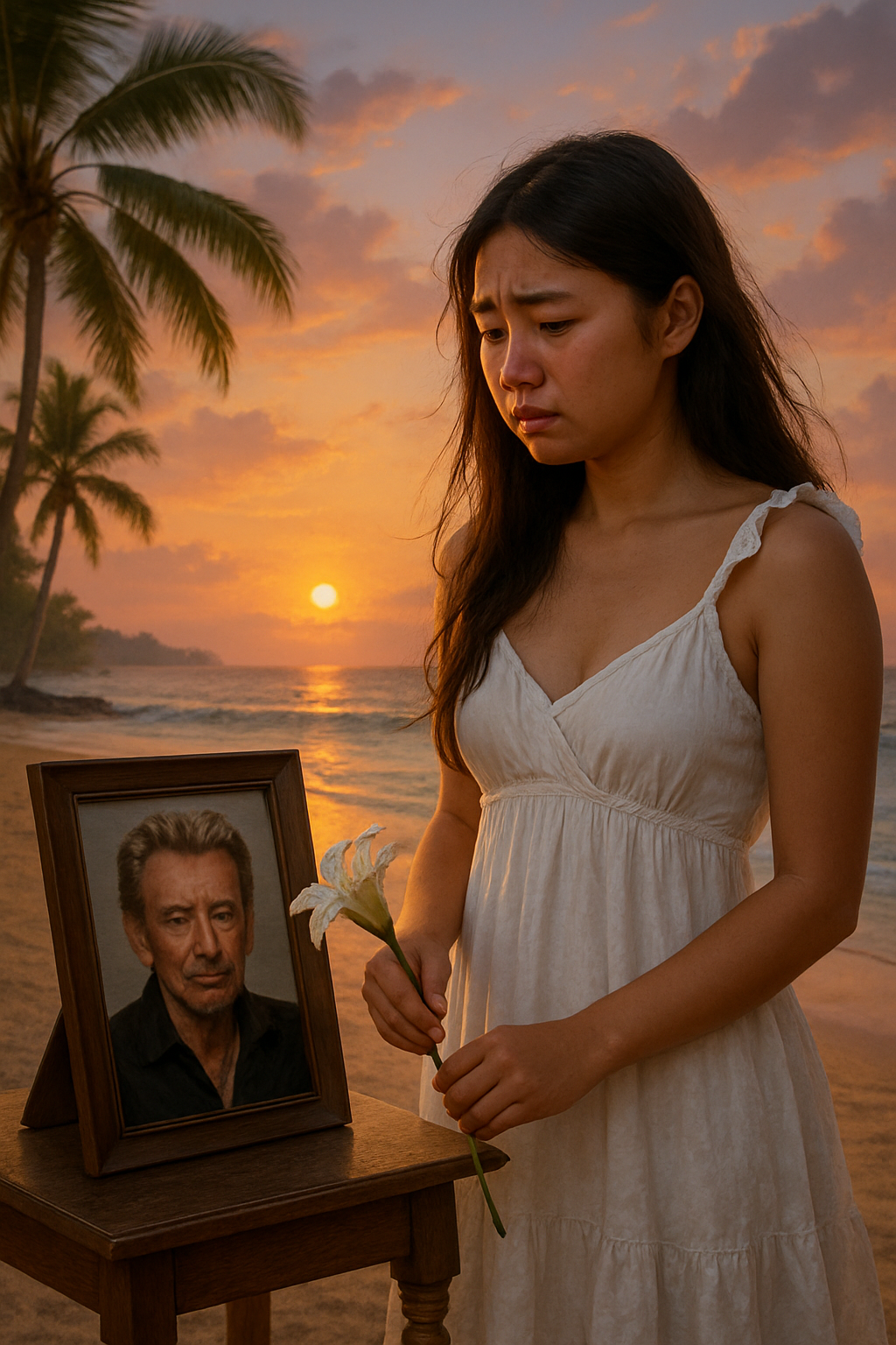 découvrez l’hommage bouleversant de joy hallyday à son père johnny, lors d’une cérémonie intime à saint-barthélemy. un moment poignant rempli d’émotion et de souvenirs pour perpétuer la mémoire du rockeur légendaire.