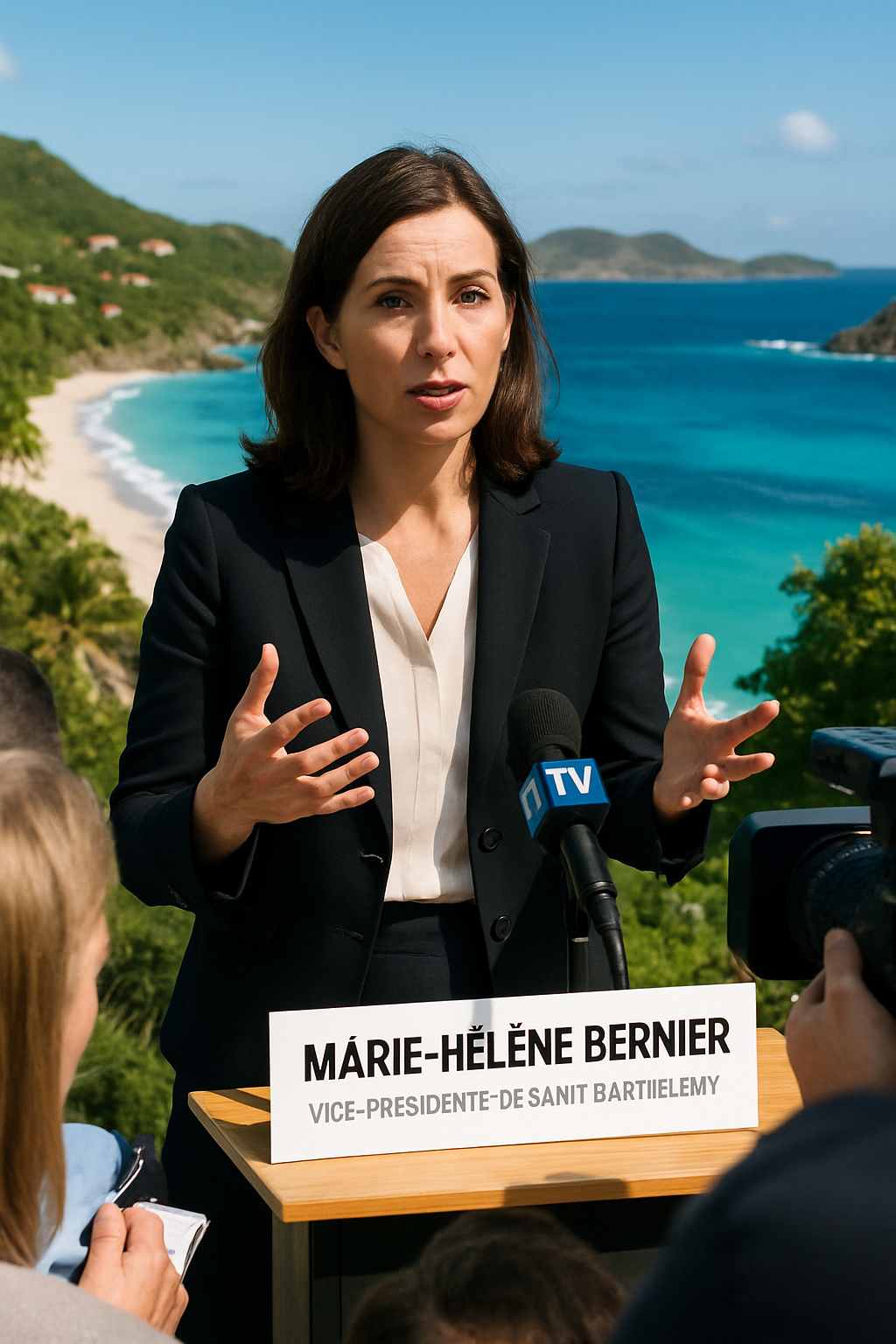 marie-hélène bernier, vice-présidente de saint-barthélemy, met en lumière la situation actuelle de l’île en déclarant qu’elle a atteint sa capacité maximale, appelant à une gestion prudente de son affluence et de ses ressources.